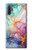 S4001 Multicolored Abstract Lilac Emerald Hülle Schutzhülle Taschen für Samsung Galaxy Note 10 Plus