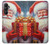 S4029 Xmas Smiling Santa Claus Gift Box Hülle Schutzhülle Taschen für Samsung Galaxy A05s