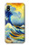 S4005 Oil Color Painting Great Waves Hülle Schutzhülle Taschen für Samsung Galaxy A10e
