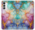 S4001 Multicolored Abstract Lilac Emerald Hülle Schutzhülle Taschen für Samsung Galaxy A14 5G