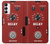 S4011 Red Guitar Analog Delay Graphic Hülle Schutzhülle Taschen für Samsung Galaxy A14 5G