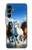 S3996 Horse Running Hülle Schutzhülle Taschen für Samsung Galaxy A16 5G