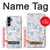 S4013 Seamless Cute Ghost Pattern Hülle Schutzhülle Taschen für Samsung Galaxy A16 5G