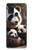 S4008 Panda Family Hülle Schutzhülle Taschen für Samsung Galaxy A21s