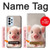 S3979 Cute Baby Pig Hülle Schutzhülle Taschen für Samsung Galaxy A23