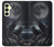 S3970 Black Wolf Full Moon Hülle Schutzhülle Taschen für Samsung Galaxy A25 5G
