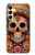 S3999 Mexican Skull Painting Hülle Schutzhülle Taschen für Samsung Galaxy A25 5G