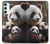S4008 Panda Family Hülle Schutzhülle Taschen für Samsung Galaxy A34 5G