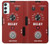S4011 Red Guitar Analog Delay Graphic Hülle Schutzhülle Taschen für Samsung Galaxy A34 5G
