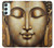 S4022 Vintage Buddha Face Golden Style Hülle Schutzhülle Taschen für Samsung Galaxy A34 5G