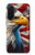 S3967 Bald Eagle American Flag Hülle Schutzhülle Taschen für Samsung Galaxy A36