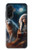 S3995 Grim Wolf Indian Girl Hülle Schutzhülle Taschen für Samsung Galaxy A36