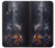 S3972 Burned Acoustic Guitar Graphic Hülle Schutzhülle Taschen für Samsung Galaxy A50