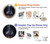 S3972 Burned Acoustic Guitar Graphic Hülle Schutzhülle Taschen für Samsung Galaxy A50