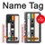 S4023 Vintage Rainbow Compact Cassette Hülle Schutzhülle Taschen für Samsung Galaxy A52, Galaxy A52 5G