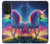 S3977 Colorful Unicorn Hülle Schutzhülle Taschen für Samsung Galaxy A53 5G