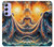 S4003 Oil Color Painting Giant Octopus Hülle Schutzhülle Taschen für Samsung Galaxy A54 5G