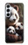 S4008 Panda Family Hülle Schutzhülle Taschen für Samsung Galaxy A55 5G