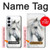 S4025 White Horse Painting Hülle Schutzhülle Taschen für Samsung Galaxy A55 5G