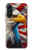 S3967 Bald Eagle American Flag Hülle Schutzhülle Taschen für Samsung Galaxy A56