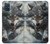 S3965 Angry Wolf Running Hülle Schutzhülle Taschen für Samsung Galaxy A51