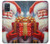 S4029 Xmas Smiling Santa Claus Gift Box Hülle Schutzhülle Taschen für Samsung Galaxy A51