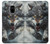 S3965 Angry Wolf Running Hülle Schutzhülle Taschen für Samsung Galaxy A8 (2018)