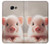 S3979 Cute Baby Pig Hülle Schutzhülle Taschen für Samsung Galaxy A5 (2017)