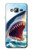 S4004 Oil Color Painting Giant Shark Hülle Schutzhülle Taschen für Samsung Galaxy J3 (2016)