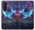 S3982 Dream Whale Colorful Nebula Hülle Schutzhülle Taschen für Samsung Galaxy Z Fold 5