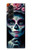 S3990 Girl Skull Steam Punk Gothic Hülle Schutzhülle Taschen für Samsung Galaxy Z Fold 5