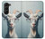 S3991 Goat Glasses Hülle Schutzhülle Taschen für Samsung Galaxy Z Fold 5