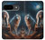 S3995 Grim Wolf Indian Girl Hülle Schutzhülle Taschen für Google Pixel 9