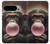 S3973 Chimpanzee Blowing Pink Bubblegum Hülle Schutzhülle Taschen für Google Pixel 9 Pro
