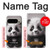 S3978 Cute Baby Panda Hülle Schutzhülle Taschen für Google Pixel 9 Pro