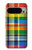S3983 Fabric Texture LGBTQ Hülle Schutzhülle Taschen für Google Pixel 9 Pro