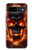 S3986 Fire Skull Hülle Schutzhülle Taschen für Google Pixel 8a