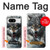 S3965 Angry Wolf Running Hülle Schutzhülle Taschen für Google Pixel 8