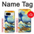 S4005 Oil Color Painting Great Waves Hülle Schutzhülle Taschen für Google Pixel 8