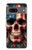 S4015 Skull American Flag Hülle Schutzhülle Taschen für Google Pixel 7a