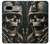 S4017 Skull Soldier Hülle Schutzhülle Taschen für Google Pixel 7a