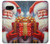 S4029 Xmas Smiling Santa Claus Gift Box Hülle Schutzhülle Taschen für Google Pixel 7