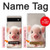 S3979 Cute Baby Pig Hülle Schutzhülle Taschen für Google Pixel 6a