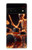 S3985 Fire Skull Drummer Hülle Schutzhülle Taschen für Google Pixel 6 S3985 Fire Skull Drummer Hülle Schutzhülle Taschen für Google Pixel 6