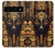 S3992 Gold Black Anubis Hülle Schutzhülle Taschen für Google Pixel 6 Pro