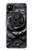 S3969 Black Rose Hard Brush Stroke Hülle Schutzhülle Taschen für Google Pixel 4a