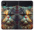 S3971 Cat Painted Color Hülle Schutzhülle Taschen für Google Pixel 4a