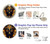 S3992 Gold Black Anubis Hülle Schutzhülle Taschen für Google Pixel 3a