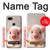 S3979 Cute Baby Pig Hülle Schutzhülle Taschen für Google Pixel 3a XL