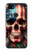 S4015 Skull American Flag Hülle Schutzhülle Taschen für Google Pixel 3a XL